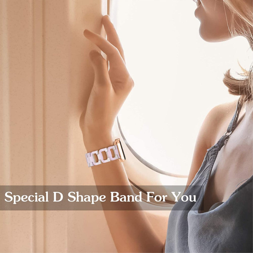 Elegant Apple Watch Series 7 45mm  Urrem - Pink#serie_7