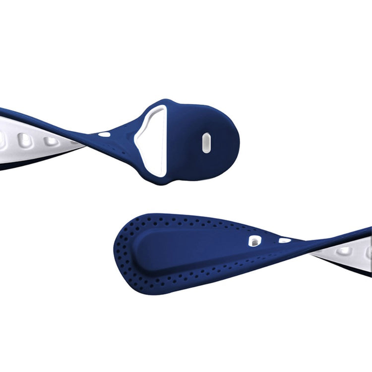 Elegant Apple Watch Series 7 45mm Silikone Urrem - Blå#serie_3