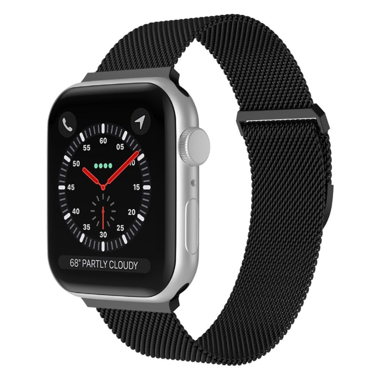 Yndigt Apple Watch Series 7 45mm Metal Urrem - Sort#serie_2
