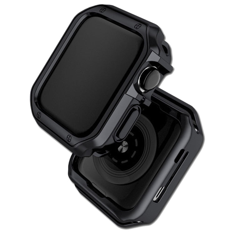 Apple Watch Series 7 45mm  Silikone Bumper  - Sort#serie_1