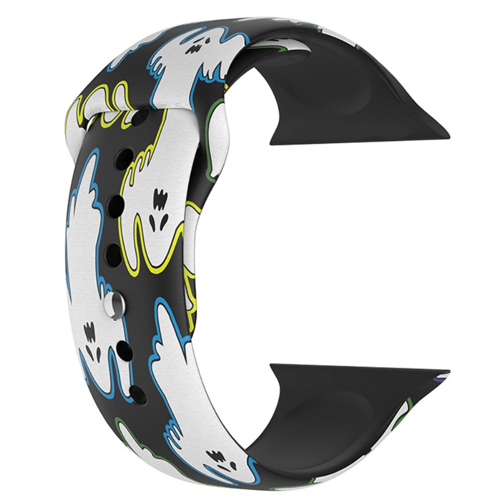 Helt vildt godt Universal Apple Silikone Rem - Størrelse: L - Flerfarvet#serie_6