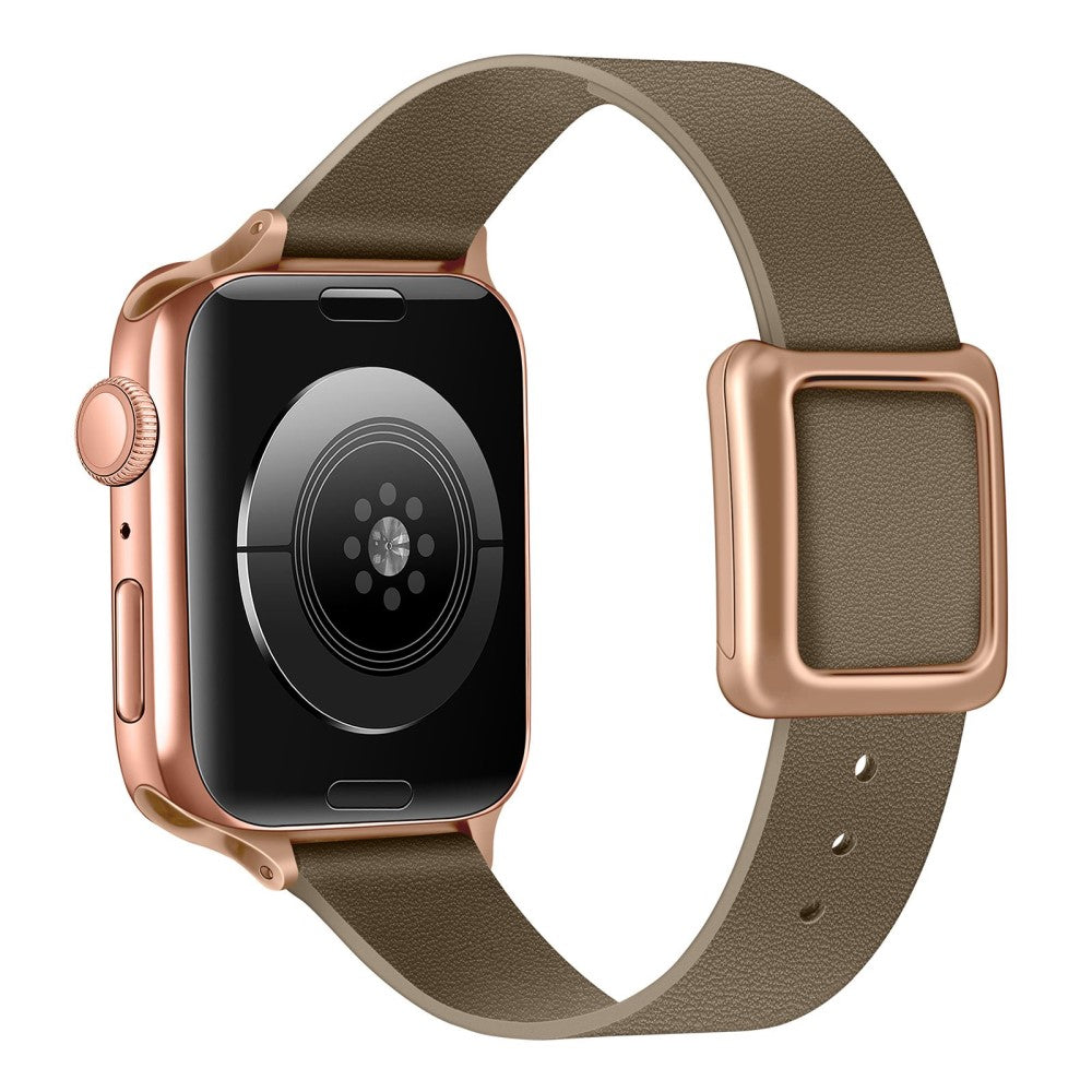 Mega flot Universal Apple รgte lรฆder Rem - Sรธlv#serie_1