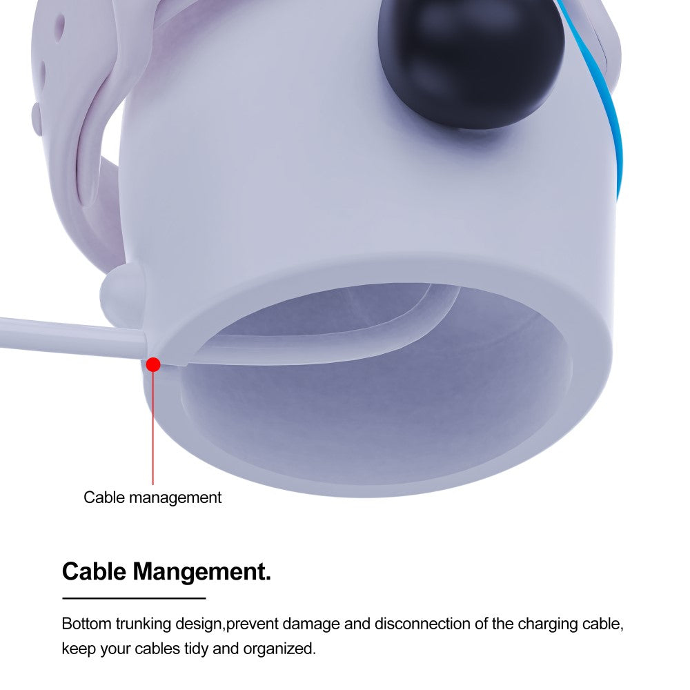 Universal Apple Smartwatch Silikone Holder - Hvid#serie_1