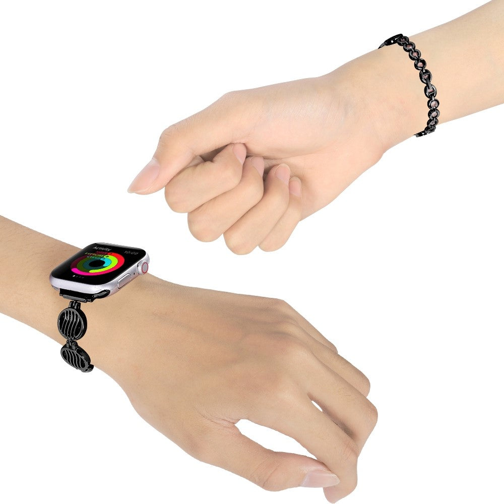 Mega smuk Universal Apple Metal Urrem - Sort#serie_1