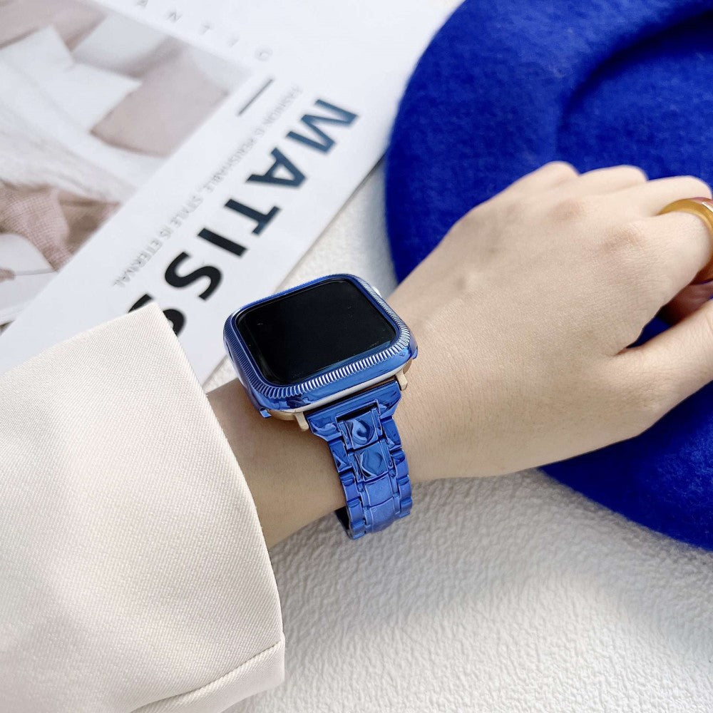 Mega komfortabel Universal Apple Plastik Urrem - Blå#serie_5