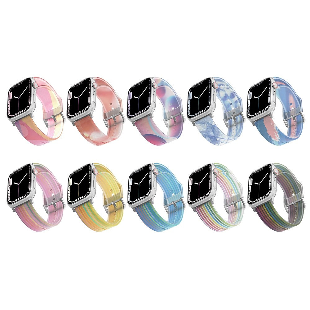 Super sejt Universal Apple Silikone Rem - Pink#serie_10