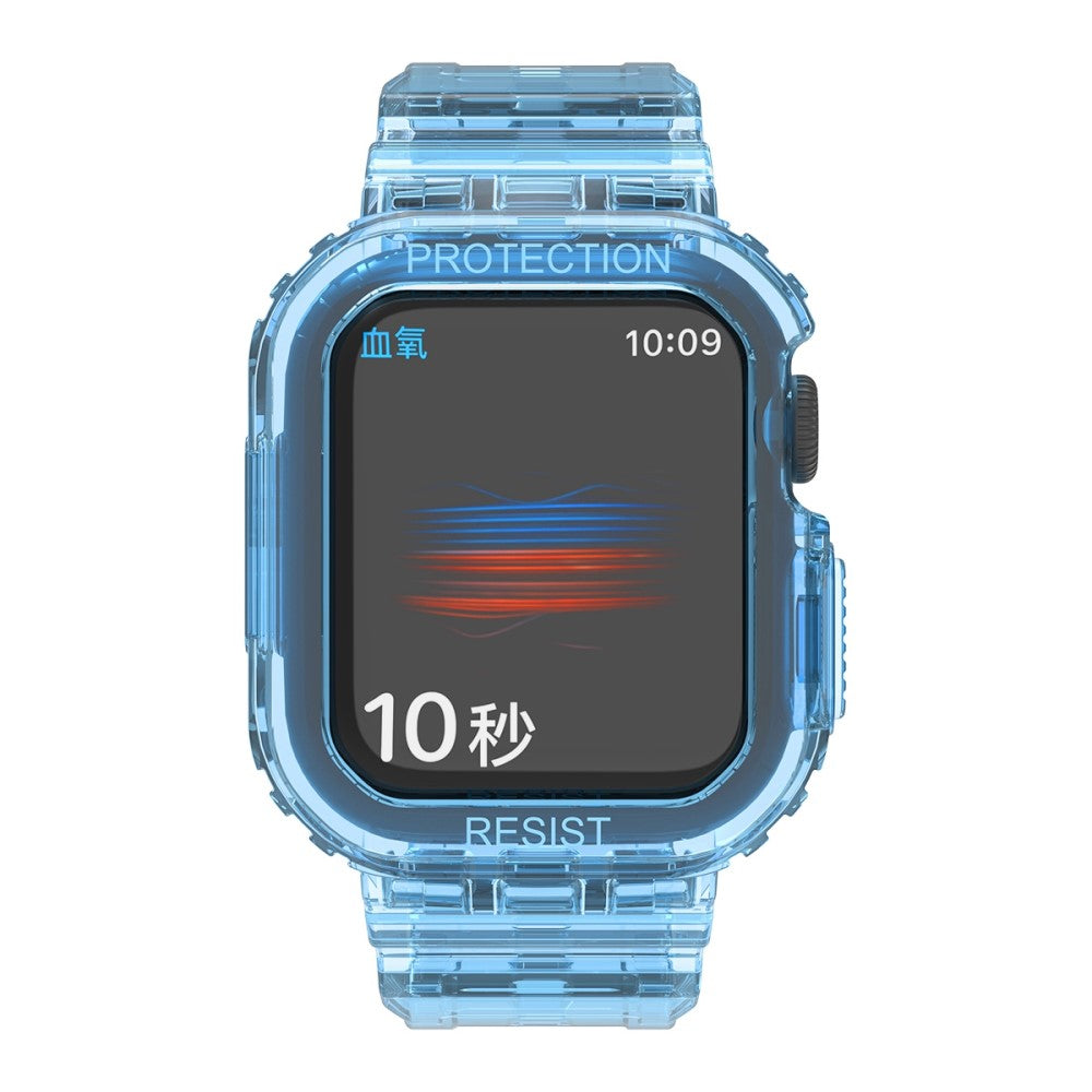 Mega pænt Universal Apple Silikone Rem - Blå#serie_6