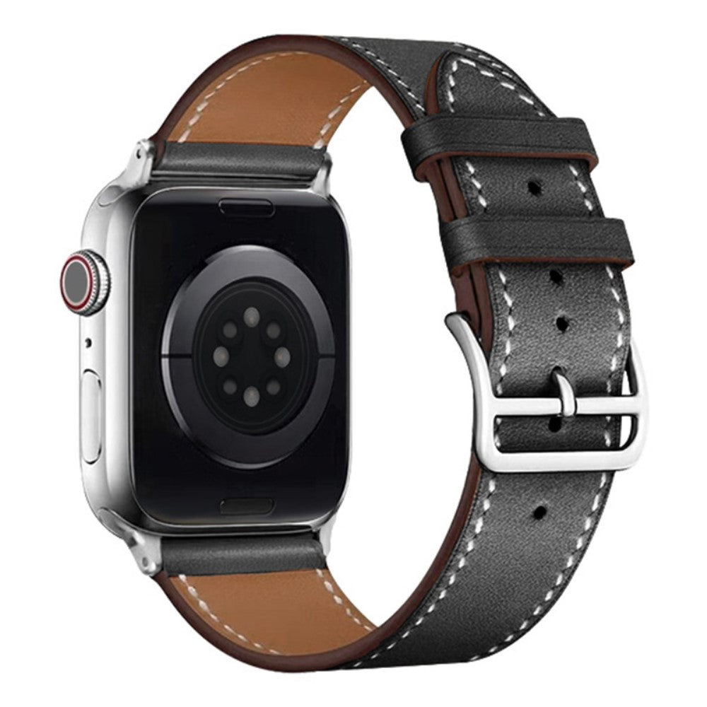 Helt vildt elegant Universal Apple Kunstlรฆder Rem - Sort#serie_1
