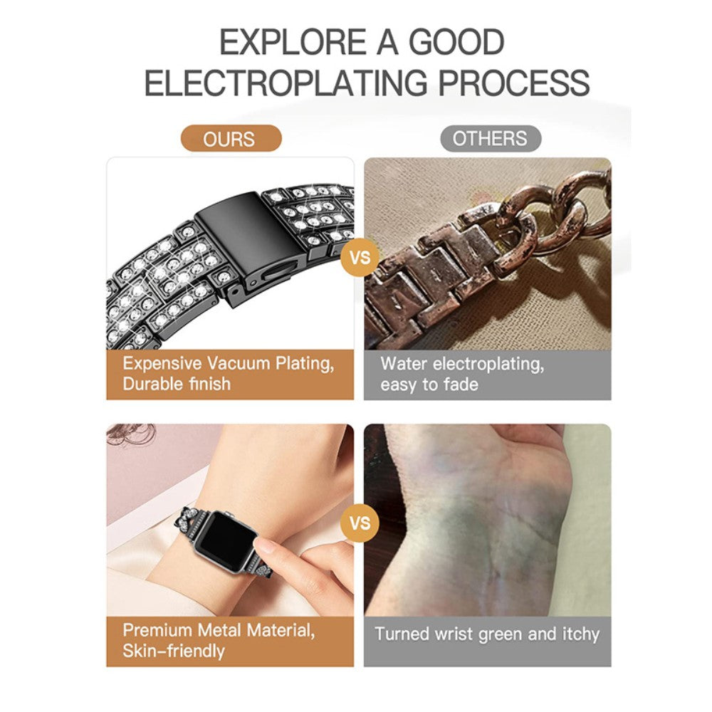 Komfortabel Universal Apple Metal Rem - Sort#serie_1