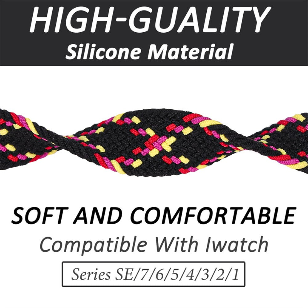 Super hårdfør Universal Apple Nylon Rem - Størrelse: S - Rød#serie_4