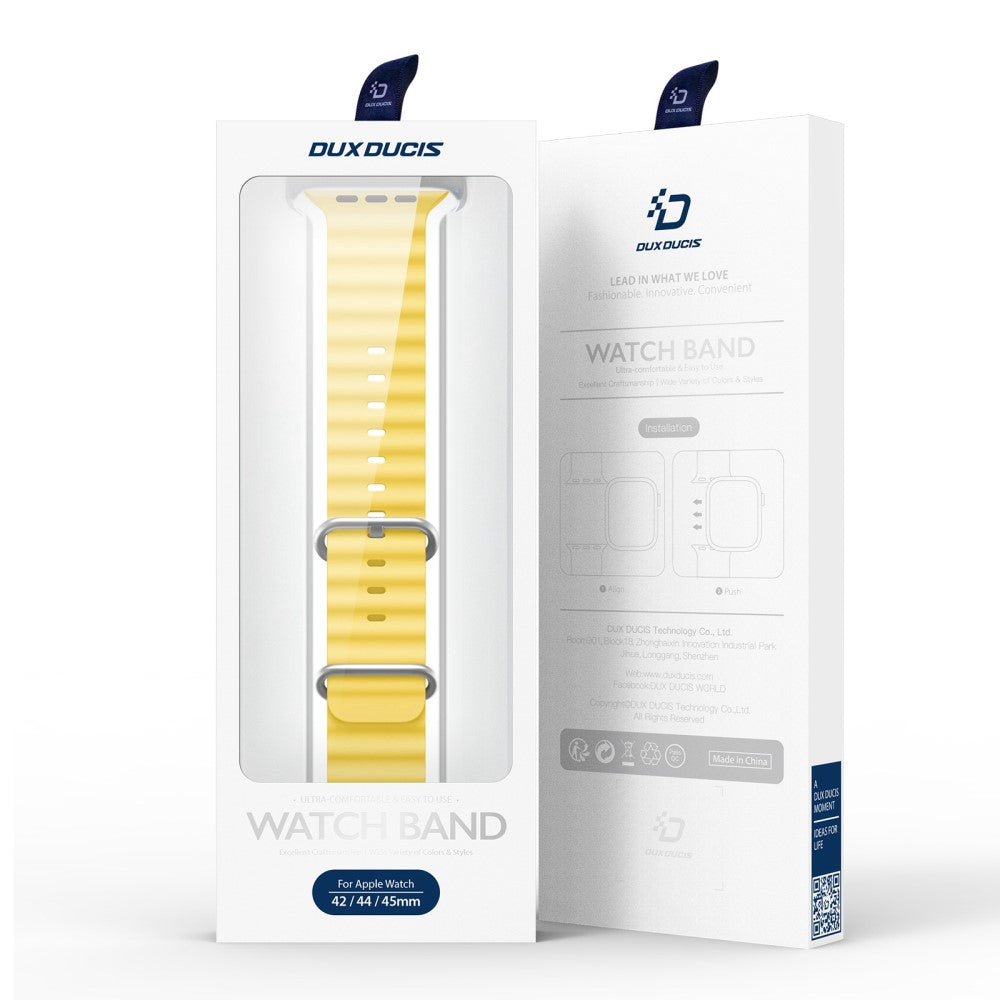 Meget fint Universal Apple Plastik Rem - Gul#serie_3