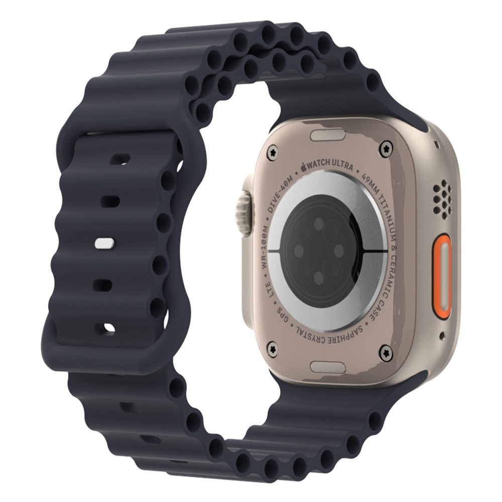 Meget fed Universal Apple Silikone Rem - Sort#serie_12