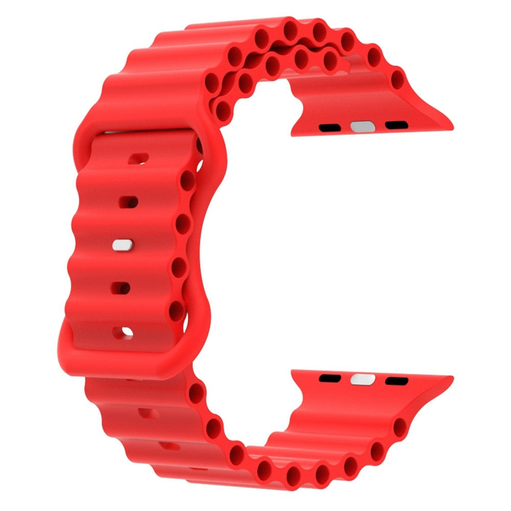 Meget fed Universal Apple Silikone Rem - Rød#serie_6