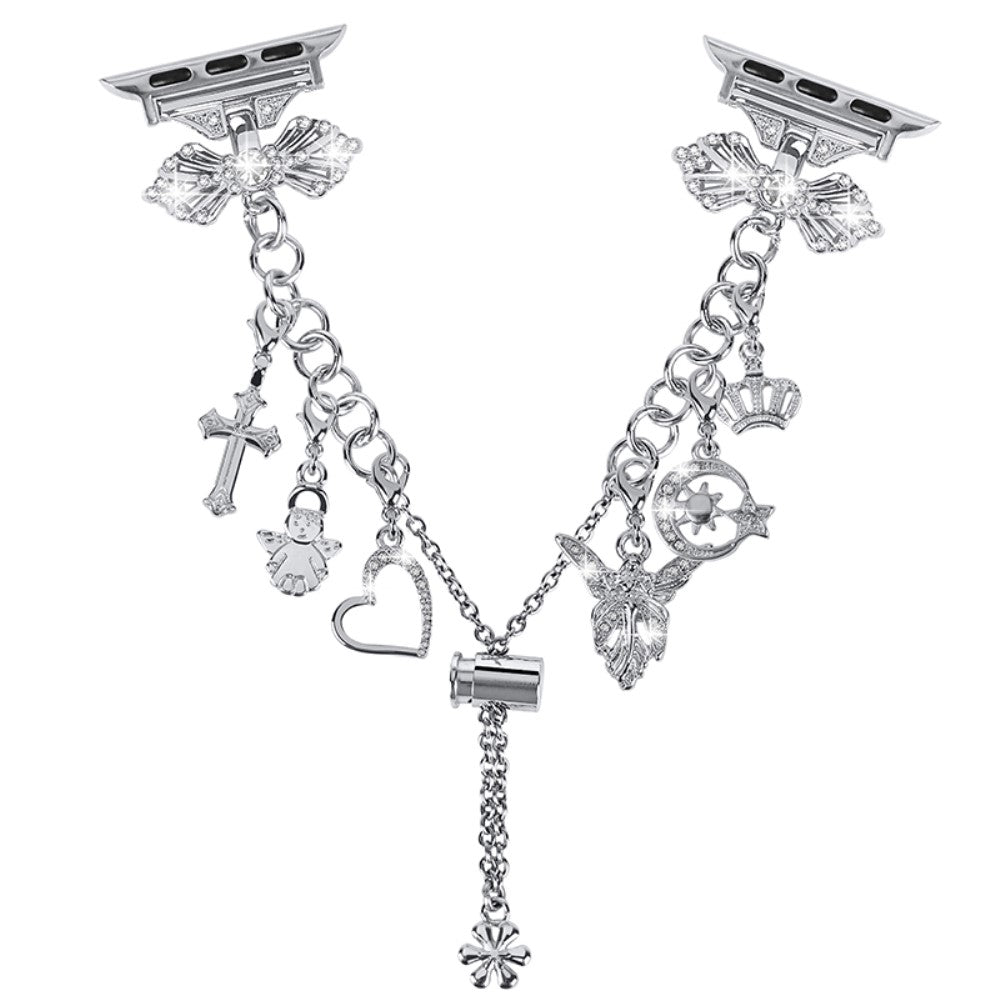 Helt vildt elegant Universal Apple Metal Rem - Sølv#serie_4