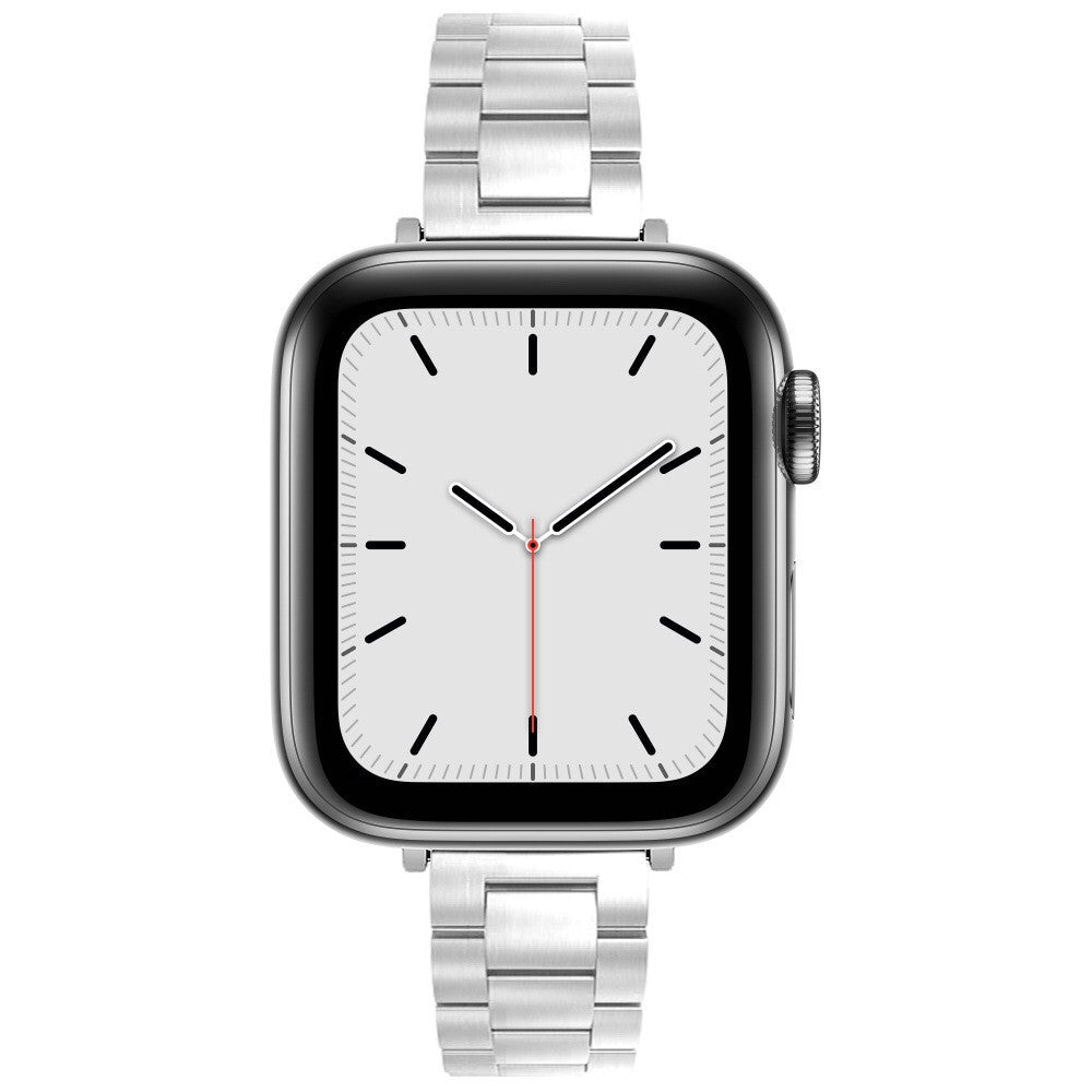 Klassisk Universal Apple Metal Rem - Sølv#serie_4
