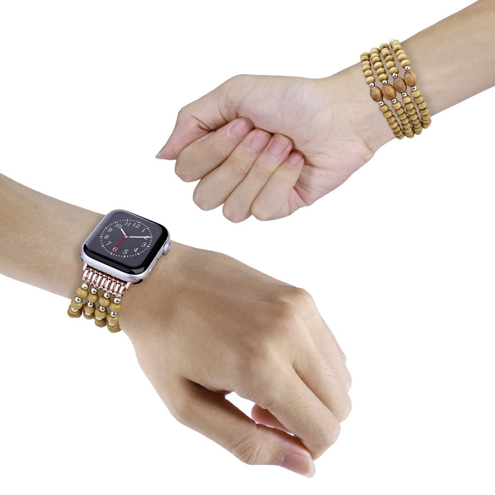 Meget hårdfør Universal Apple Plastik Rem - Brun#serie_2