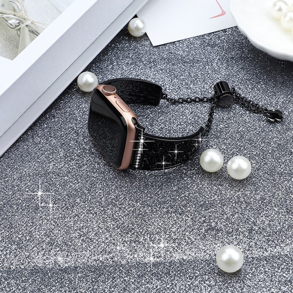 Helt vildt fantastisk Universal Apple Metal Rem - Sort#serie_1