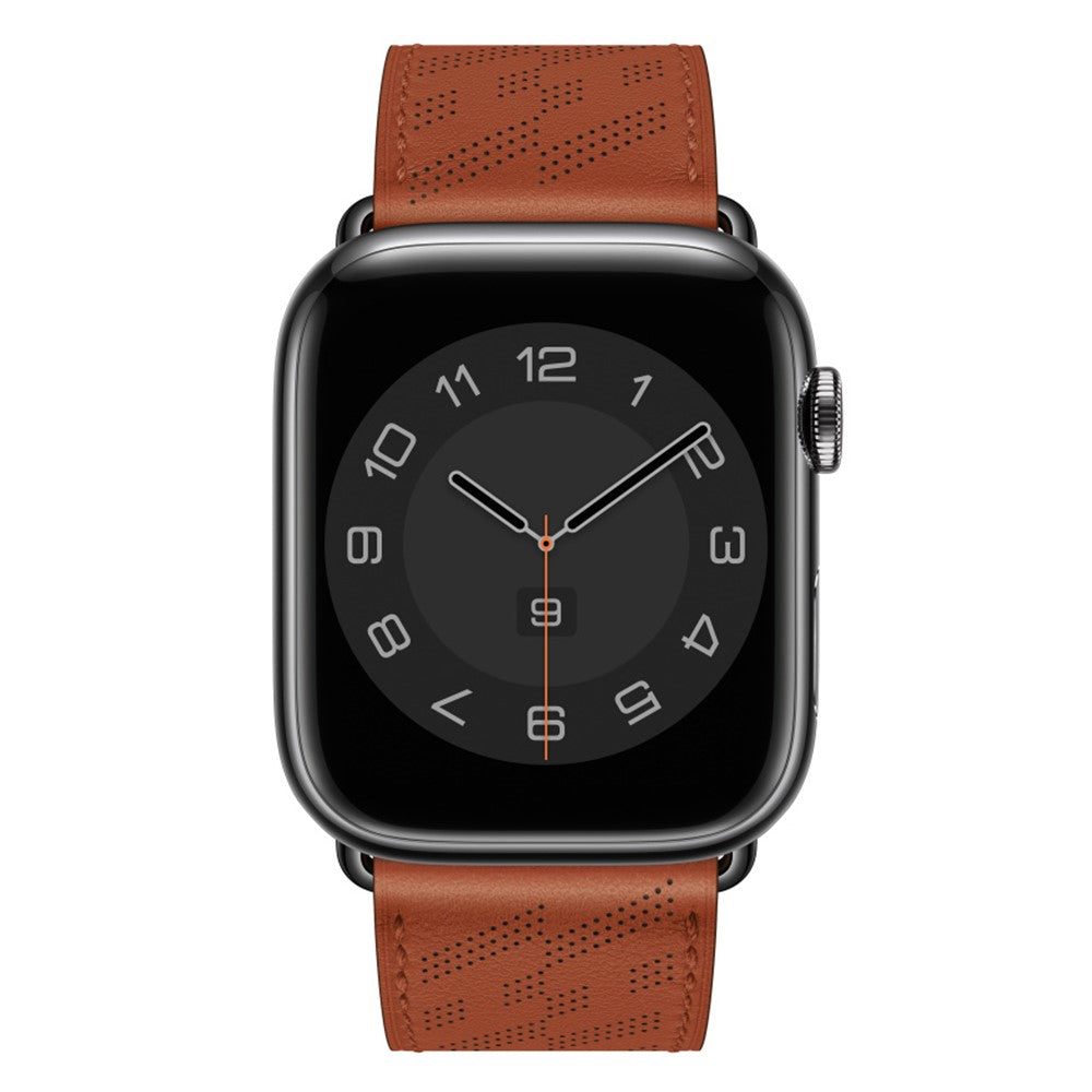 Meget elegant Universal Apple Ægte læder Rem - Rød#serie_3