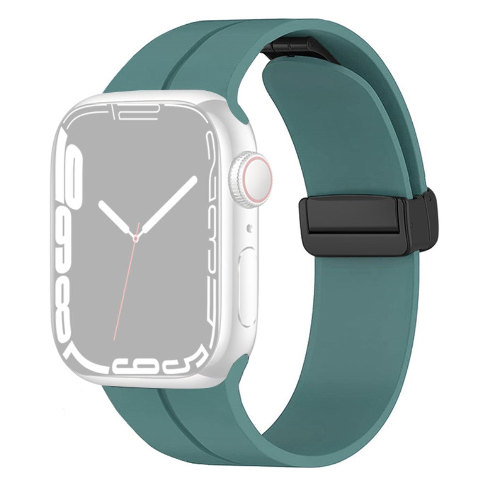 Rigtigt nydelig Universal Apple Silikone Rem - Grøn#serie_15
