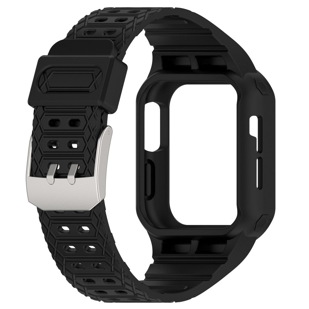 Meget Skรธn Plastik Universal Rem passer til Apple Smartwatch - Sort#serie_1