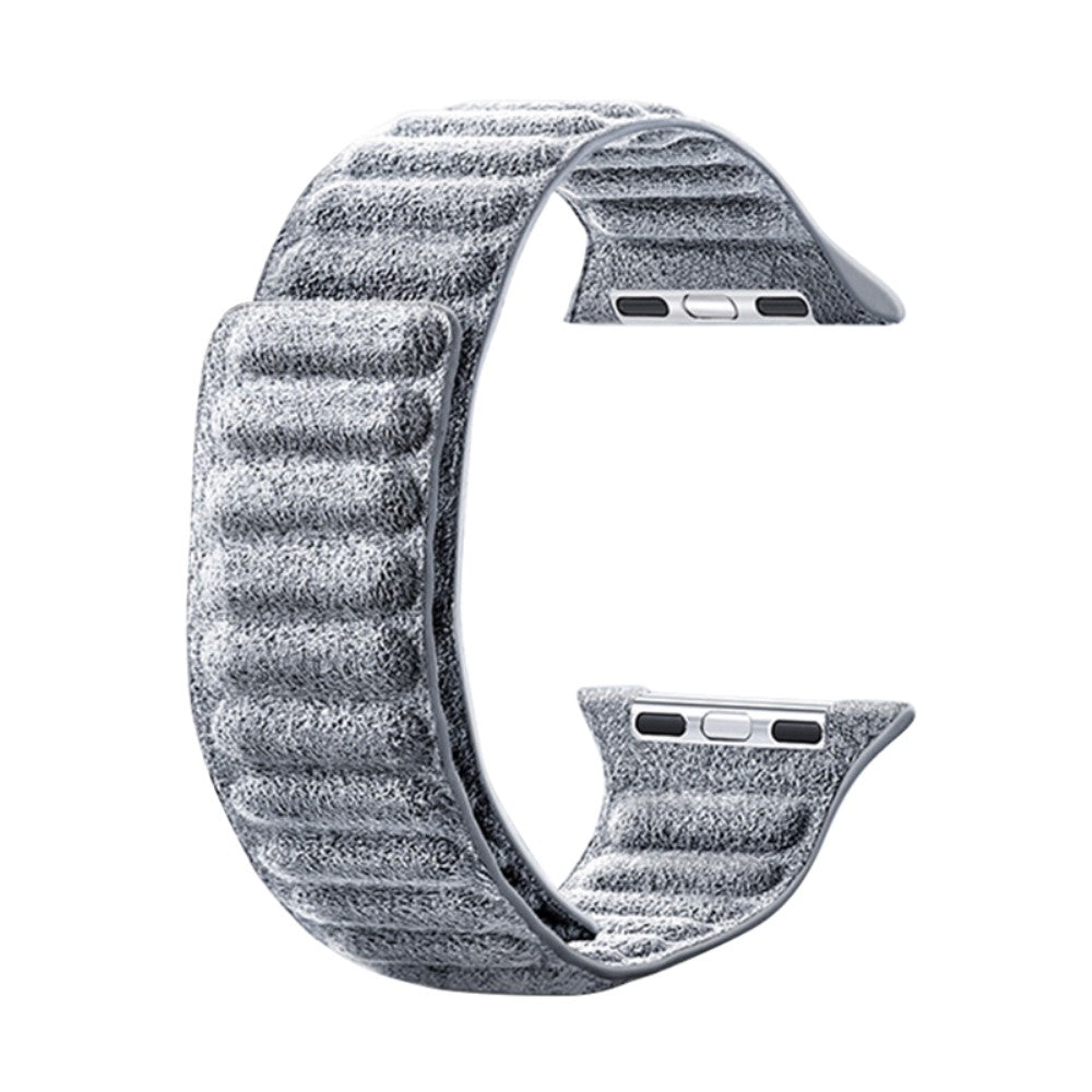 Helt Vildt Flot Kunstlรฆder Universal Rem passer til Apple Smartwatch - Sรธlv#serie_1