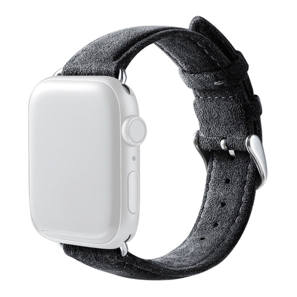 Super Elegant Kunstlรฆder Universal Rem passer til Apple Smartwatch - Sรธlv#serie_1