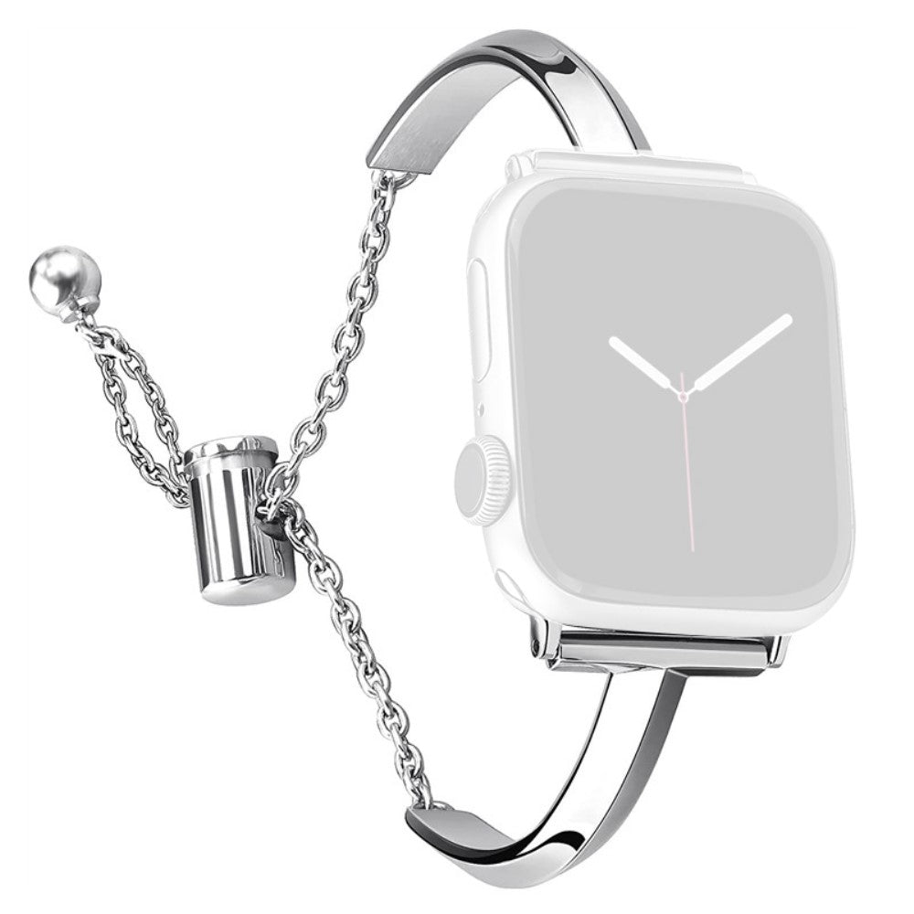 Meget Smuk Metal Universal Rem passer til Apple Smartwatch - Sรธlv#serie_1
