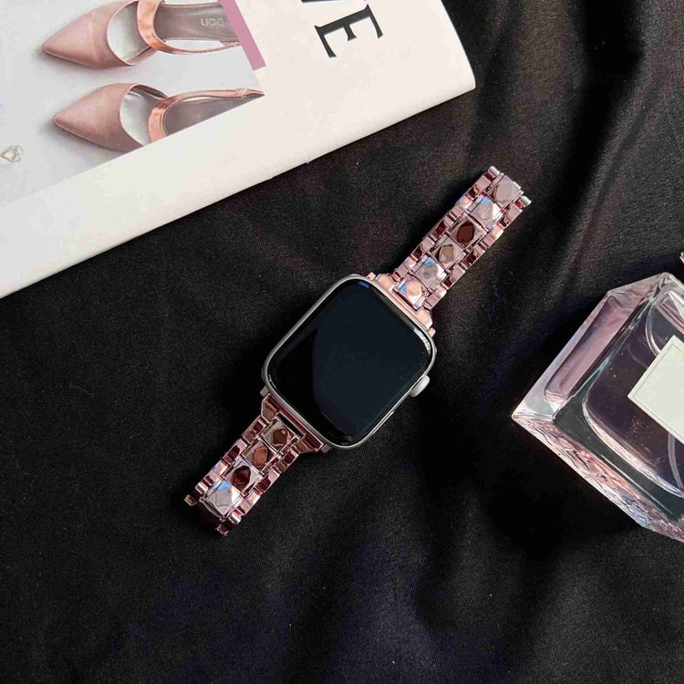 Helt vildt skøn Universal Apple Plastik Urrem - Pink#serie_2