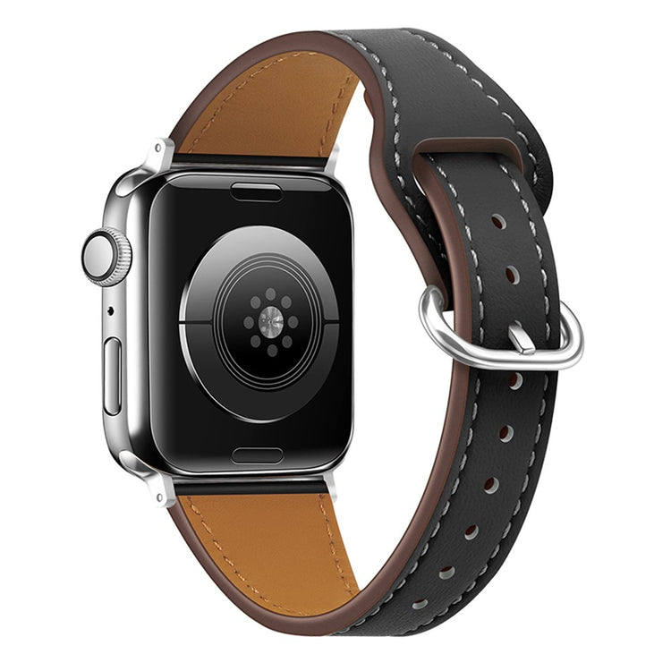 Superflot Universal Apple Ægte læder Rem - Sort#serie_5