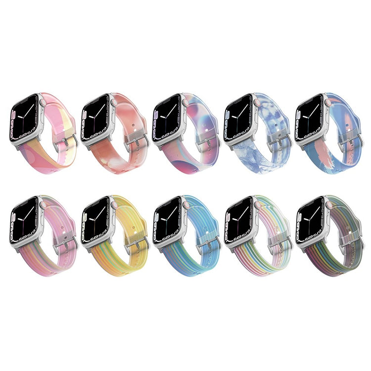 Super cool Universal Apple Silikone Rem - Pink#serie_3