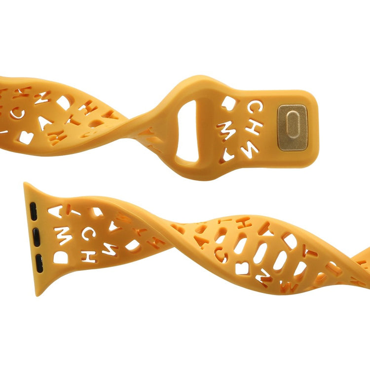 Helt vildt fed Universal Apple Silikone Rem - Orange#serie_5