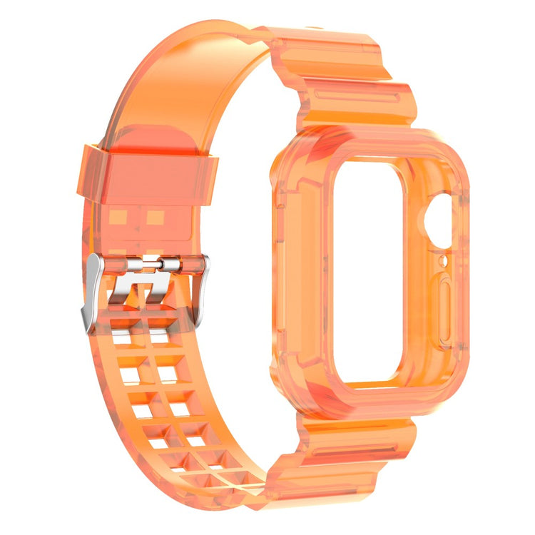 Pænt Universal Apple Silikone Rem - Orange#serie_3