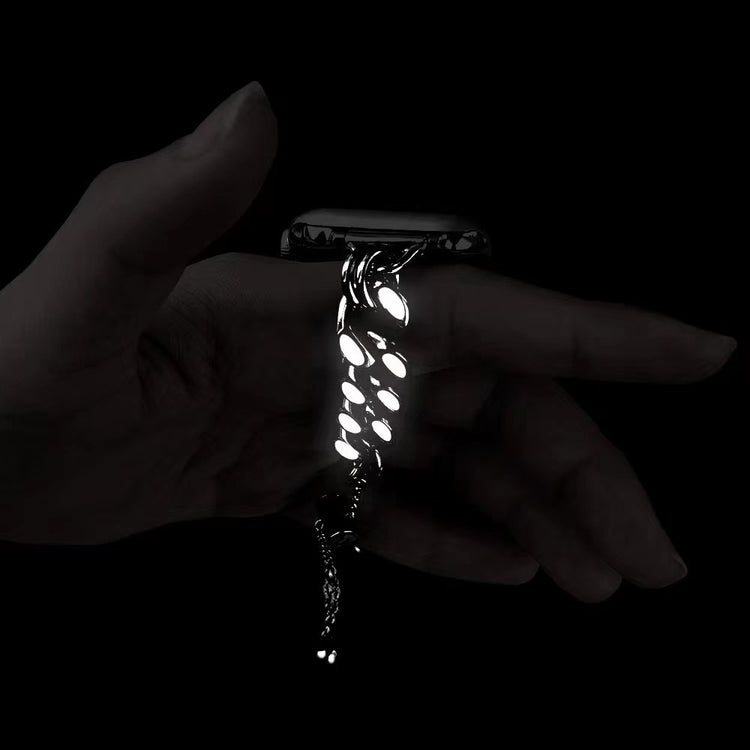 Super sejt Universal Apple Metal Rem - Sort#serie_1