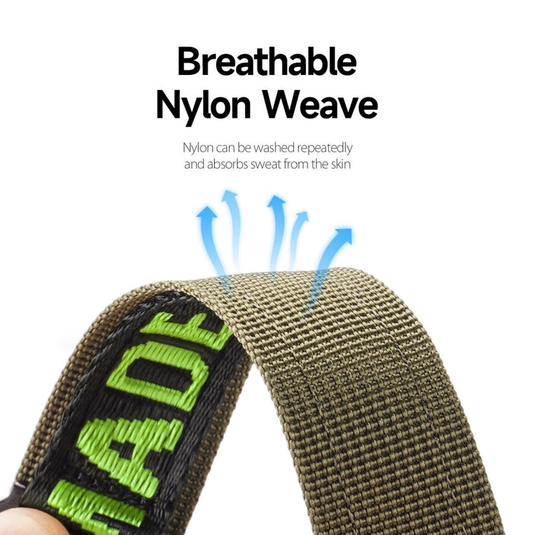 Vildt godt Universal Apple Nylon Rem - Grøn#serie_5