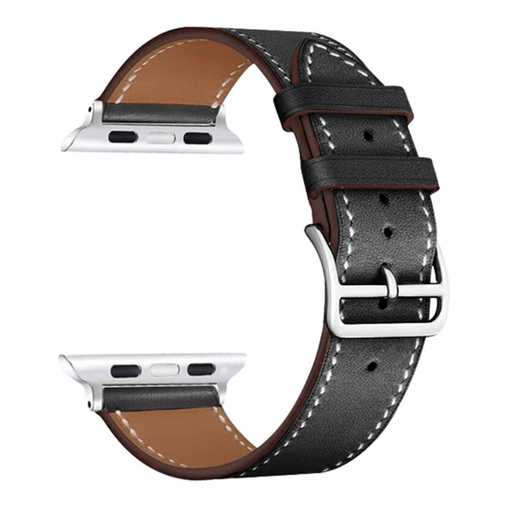 Super kรธnt Universal Apple Kunstlรฆder Rem - Sort#serie_1