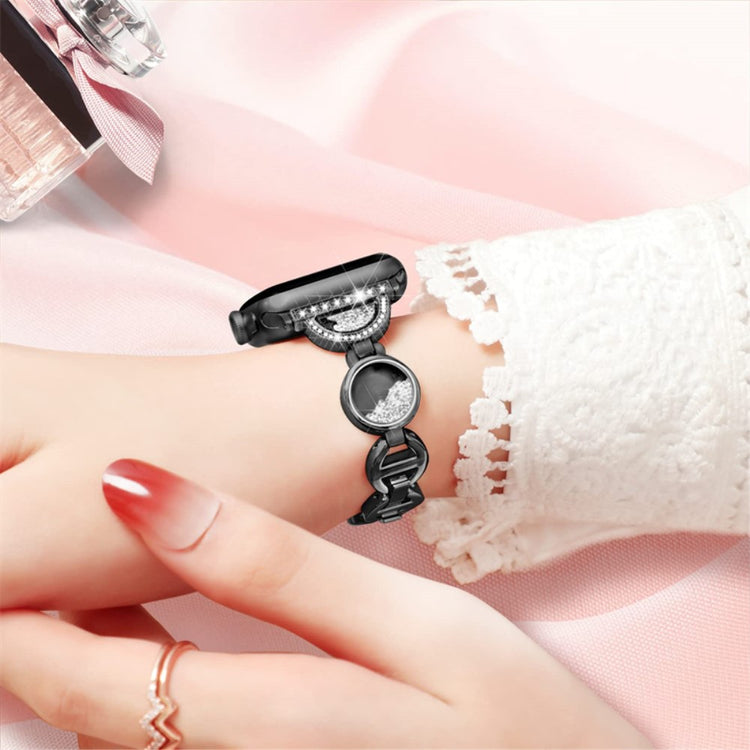 Helt vildt nydelig Universal Apple Metal Rem - Sort#serie_1