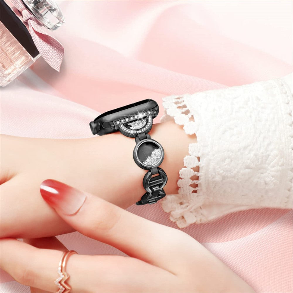 Helt vildt nydelig Universal Apple Metal Rem - Sort#serie_1