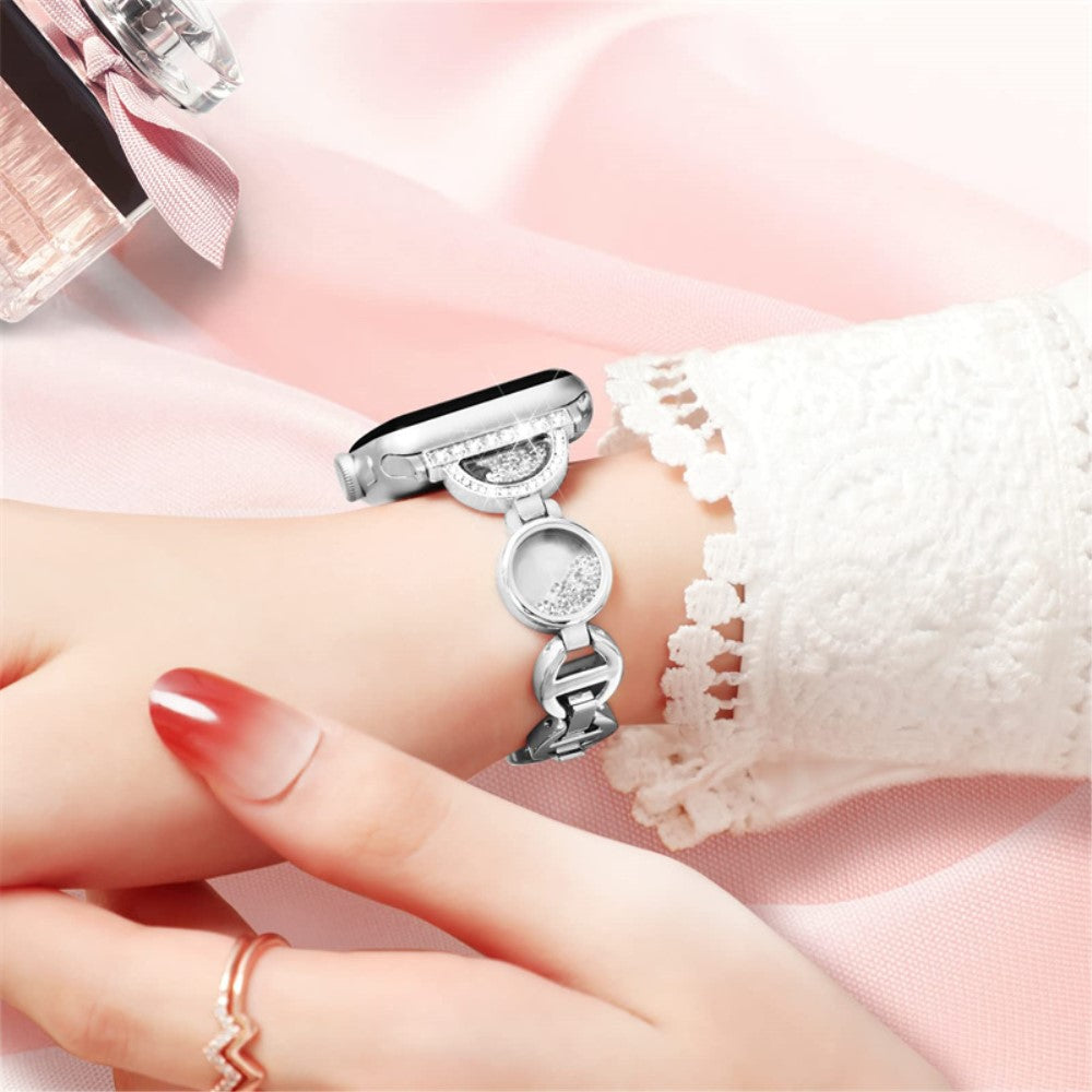 Helt vildt nydelig Universal Apple Metal Rem - Sølv#serie_4