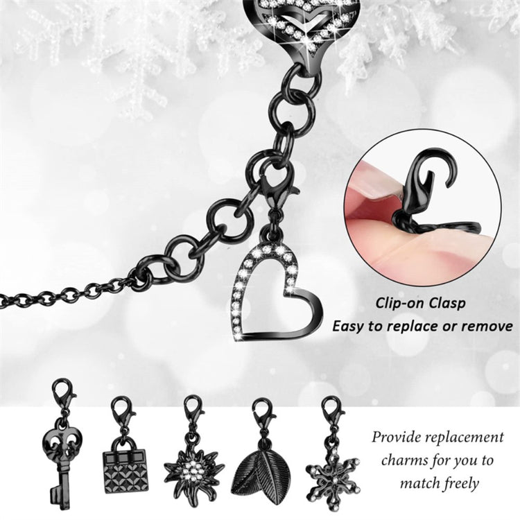 Apple Watch Series 8 (45mm) / Apple Watch Series 7 45mm Metal Rem - Sort#serie_1