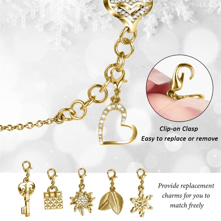 Apple Watch Series 8 (45mm) / Apple Watch Series 7 45mm Metal Rem - Guld#serie_2