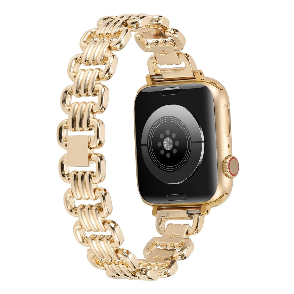 Skøn Universal Apple Metal Rem - Guld#serie_2