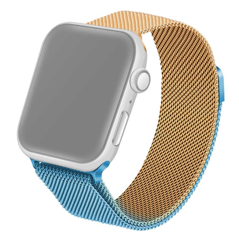 Helt vildt smuk Universal Apple Metal Rem - Blå#serie_2