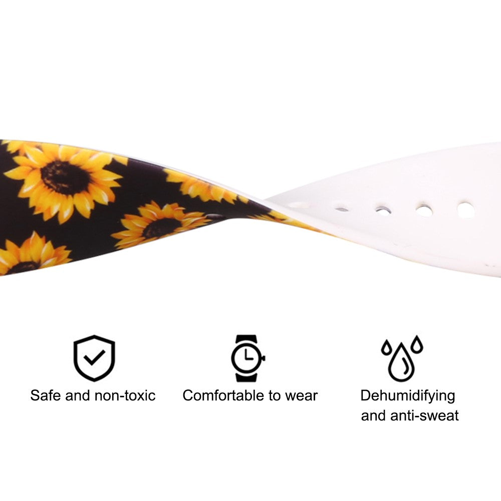 Rigtigt holdbart Universal Apple Silikone Rem - Sort#serie_13