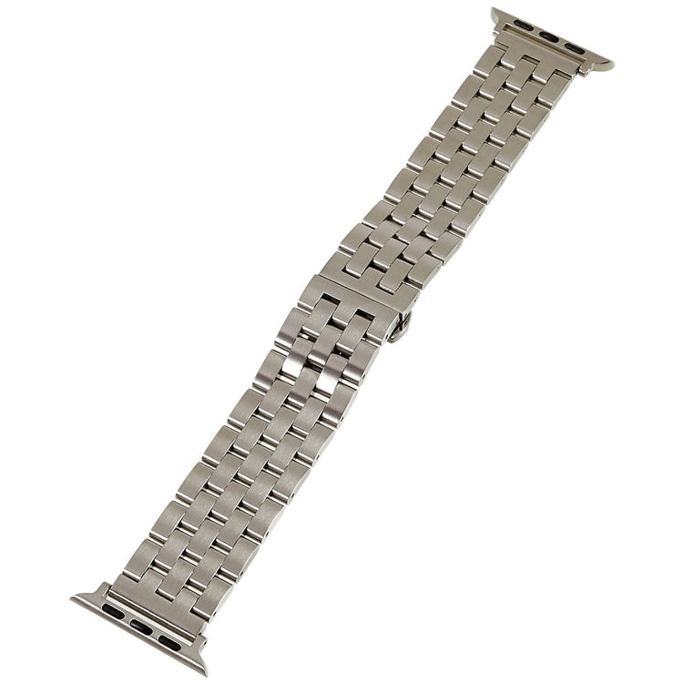 Super slidstærk Universal Apple Metal Rem - Sølv#serie_2