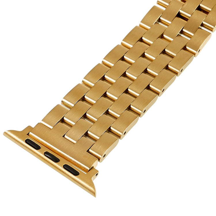 Super slidstærk Universal Apple Metal Rem - Guld#serie_3