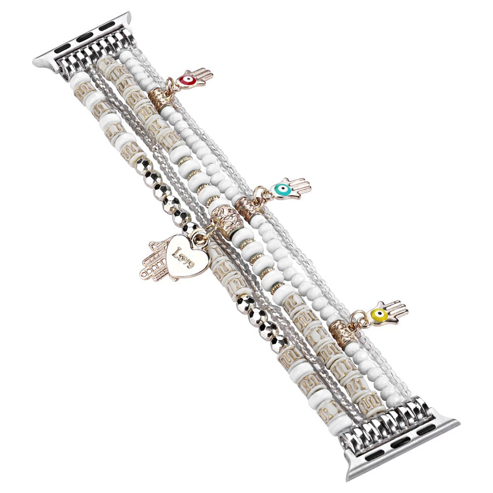 Helt vildt cool Universal Apple Plastik Rem - Hvid#serie_2