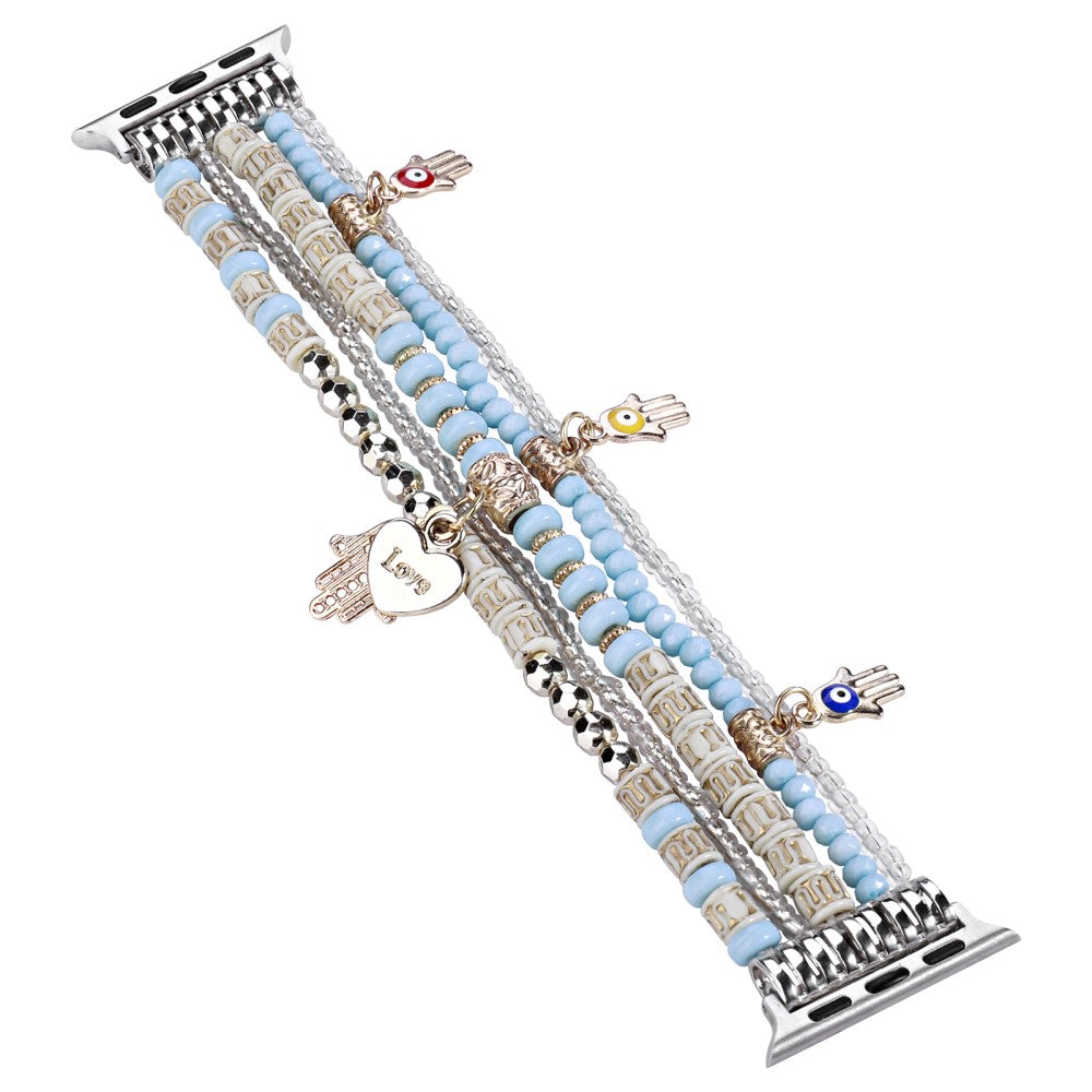 Helt vildt cool Universal Apple Plastik Rem - Blå#serie_5