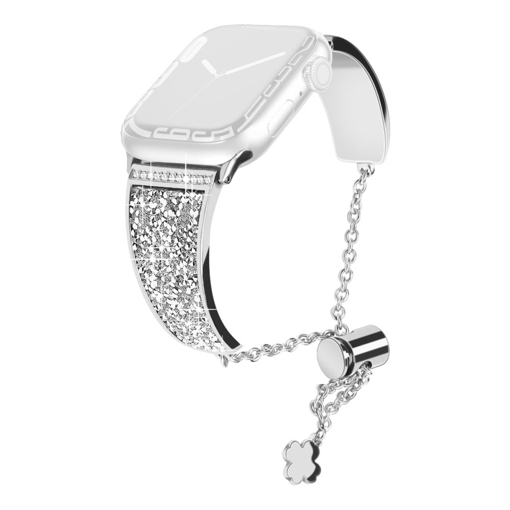 Mega fed Universal Apple Metal Rem - Sølv#serie_4