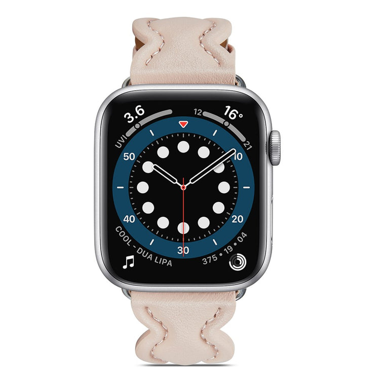 Meget nydelig Universal Apple Ægte læder Rem - Pink#serie_4