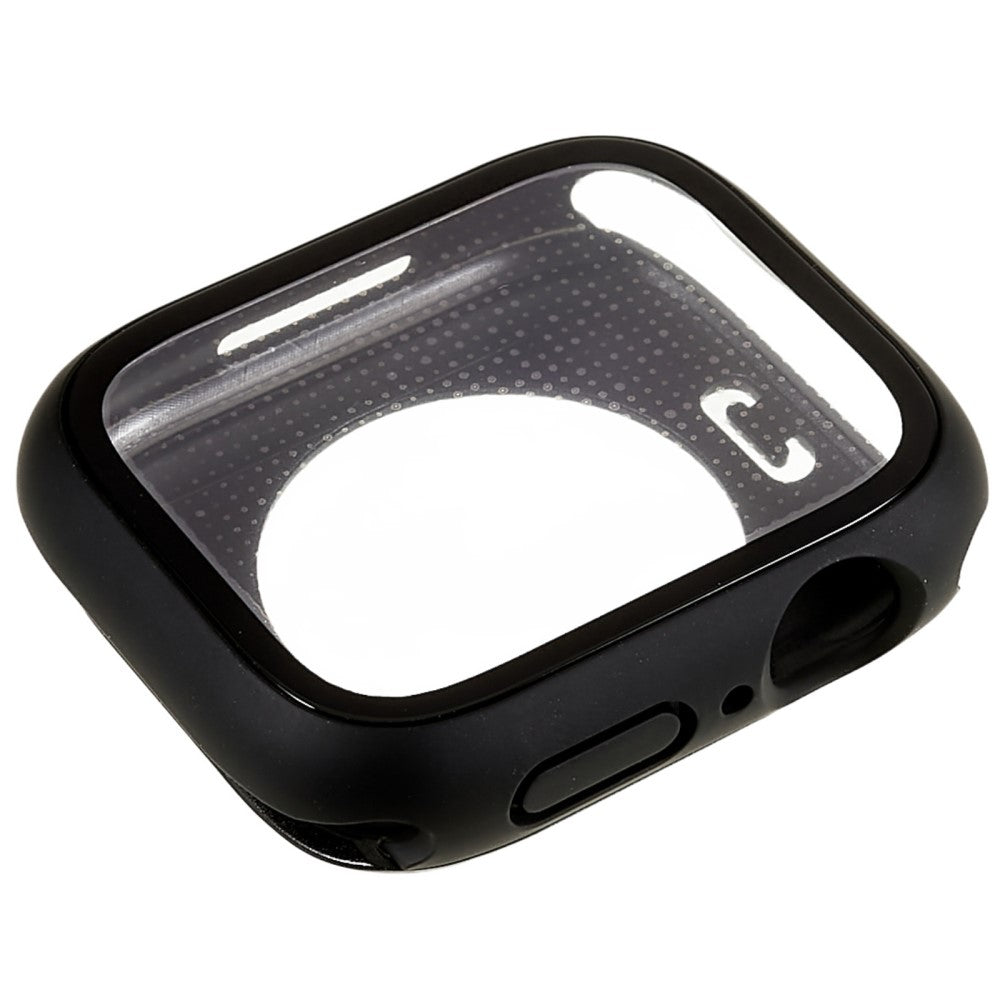 Vildt Godt Apple Watch Series 8 (45mm) / Apple Watch Series 7 45mm Cover med Skรฆrmbeskytter i Plastik og Hรฆrdet Glas - Gennemsigtig#serie_108